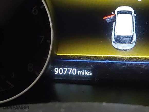 2017 Nissan Murano SL with VIN 5N1AZ2MH5HN181693, listed as a IAAI auction lot 41592637 with 90,770 mi miles. Bid and sale history available at carsss.com. Image 16.