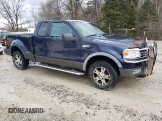 2005 Ford F-150 XLT with VIN 1FTPX04535KD91625, listed as a Copart auction lot 47796825 with 155,039 mi miles and Clean title. Bid and sale history available at DreamBid. Image 4.