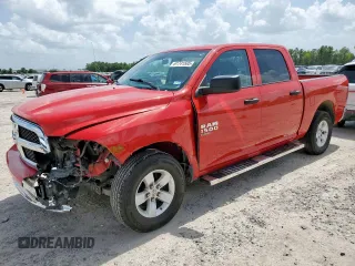 2022 Ram 1500 SLT z VIN 1C6RR6LG3NS198097, wystawiony jako Copart lot #61741505 z przebiegiem 59 581 mil mil oraz Szkoda całkowita • Salvage title. Historia ofert i sprzedaży dostępna na DreamBid. Obrazek 1.