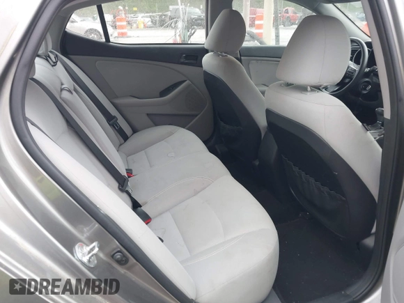 2014 Kia Optima LX with VIN 5XXGM4A73EG277964, listed as a IAAI auction lot 42079663 with 91,009 mi miles. Bid and sale history available at carsss.com. Image 8.