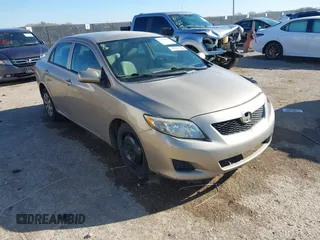 2009 Toyota Corolla with VIN 2T1BU40E59C163293, listed as a IAAI auction lot 41824986 with 123,954 mi miles. Bid and sale history available at carsss.com. Image 1.