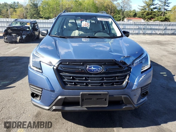 2023 Subaru Forester with VIN JF2SKACC8PH481305, listed as a Copart auction lot 55849705 with 6,534 mi miles and Salvage title. Bid and sale history available at DreamBid. Image 5.