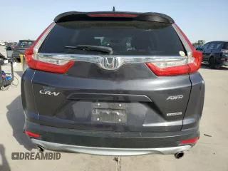 2018 Honda CR-V Touring with VIN 7FARW2H90JE043944, listed as a Copart auction lot 49346705 with 56,259 mi miles and Salvage Title. Bid and sale history available at carsss.com. Image 6.