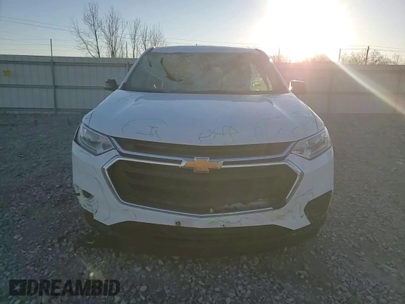 2020 Chevrolet Traverse LS with VIN 1GNERLKW2LJ249002, listed as a Copart auction lot 85894354 with 88,783 mi miles and Salvage Title. Bid and sale history available at carsss.com. Image 11.