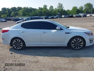 2015 Kia Optima SXL Turbo with VIN 5XXGR4A6XFG469571, listed as a IAAI auction lot 42484269 with 94,372 mi miles and . Bid and sale history available at DreamBid. Image 13.