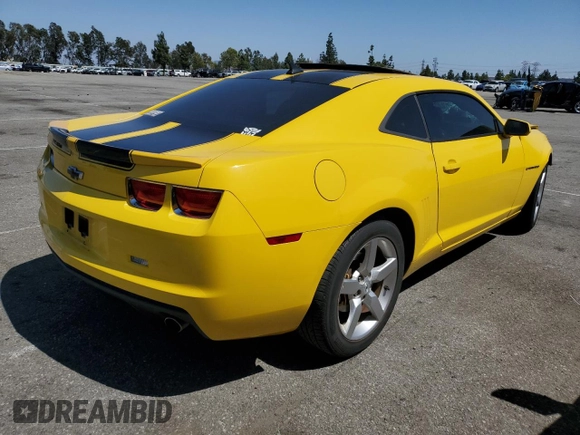 2010 Chevrolet Camaro 2LT with VIN 2G1FG1EV3A9100500, listed as a Copart auction lot 57343735 with 108,434 mi miles and Salvage title. Bid and sale history available at DreamBid. Image 3.