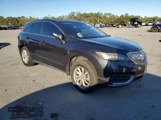2016 Acura RDX Technology with VIN 5J8TB3H51GL008093, listed as a Copart auction lot 41531405 with 140,265 mi miles and Salvage Title. Bid and sale history available at DreamBid. Image 4.