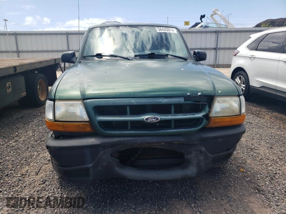 1999 Ford Ranger XLT with VIN 1FTYR14X7XPB63588, listed as a Copart auction lot 56425974 with 183,260 mi miles and Salvage Title. Bid and sale history available at DreamBid. Image 5.