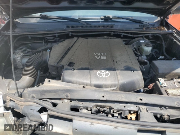 2010 Toyota Tacoma PreRunner with VIN 3TMKU4HN4AM025860, listed as a Copart auction lot 60503925 with 162,352 mi miles and Salvage title. Bid and sale history available at DreamBid. Image 11.