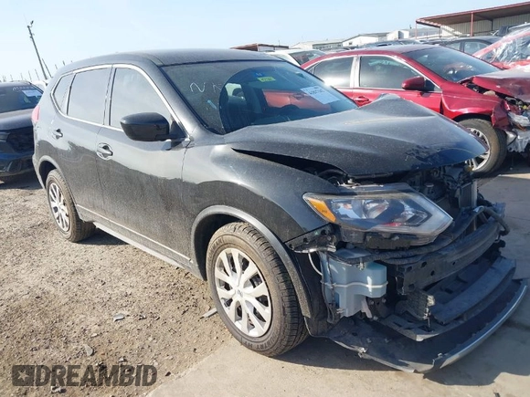 2017 Nissan Rogue SV with VIN KNMAT2MT9HP562445, listed as a IAAI auction lot 41817162 with 118,487 mi miles. Bid and sale history available at carsss.com. Image 1.