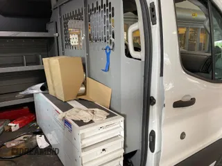 2019 Ford Transit with VIN 1FTYE1YM0KKB31938, listed as a IAAI auction lot 42667322 with 196,239 mi miles and . Bid and sale history available at DreamBid. Image 12.