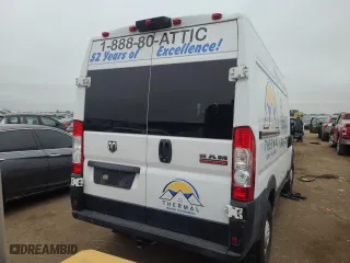 2019 Ram ProMaster Cargo Van with VIN 3C6TRVBG4KE556887, listed as a Copart auction lot 66757814 with 74,814 mi miles and Non Repairable. Bid and sale history available at carsss.com. Image 6.