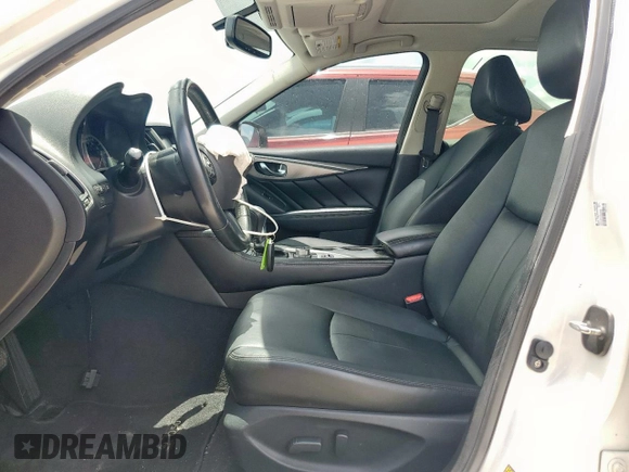 2015 Infiniti Q50 Premium with VIN JN1BV7AP7FM339762, listed as a Copart auction lot 60241965 with 94,278 mi miles and Salvage title. Bid and sale history available at DreamBid. Image 7.