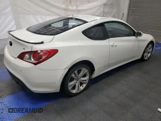 2010 Hyundai Genesis Coupe Grand Touring with VIN KMHHU6KH0AU010630, listed as a Copart auction lot 60736055 with 126,770 mi miles and Clean title. Bid and sale history available at DreamBid. Image 3.