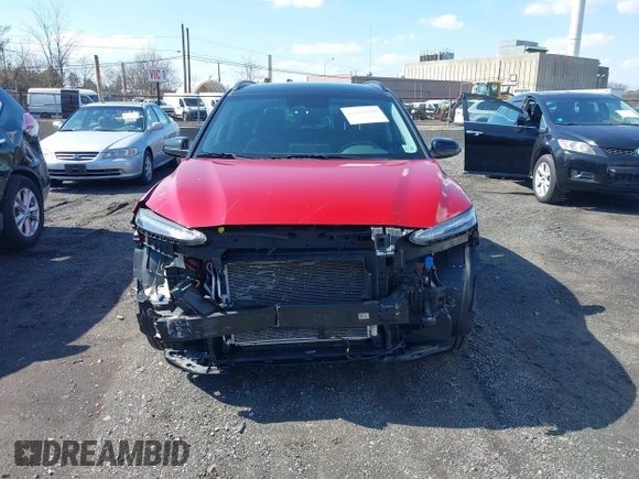 2023 Hyundai Kona SEL with VIN KM8K6CAB2PU936256, listed as a IAAI auction lot 41869839 with 37,170 mi miles. Bid and sale history available at carsss.com. Image 12.