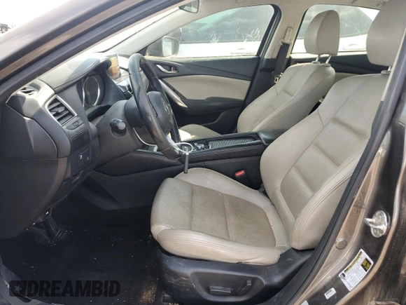 2017 Mazda Mazda6 Touring with VIN JM1GL1V51H1113140, listed as a Copart auction lot 45106885 with 163,352 mi miles and Salvage Title. Bid and sale history available at carsss.com. Image 7.