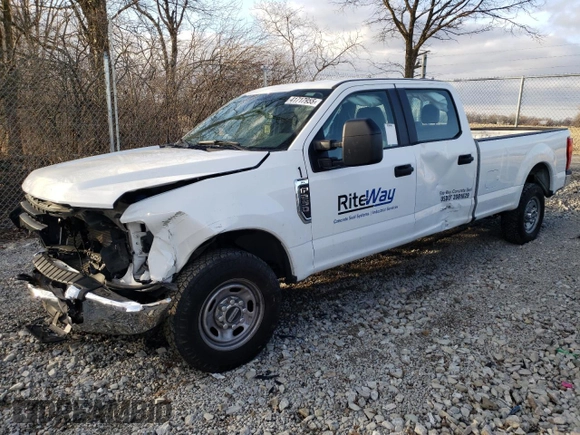 2022 Ford F-250 XL with VIN 1FT7W2A60NEC59187, listed as a Copart auction lot 41717955 with 77,080 mi miles and Salvage title. Bid and sale history available at DreamBid. Image 1.