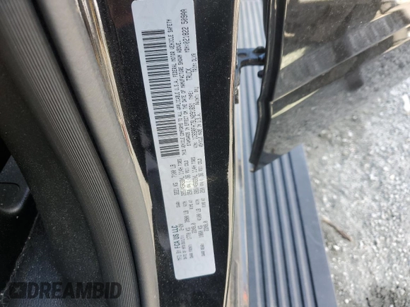 2020 Ram 1500 Limited with VIN 1C6SRFHT5LN291691, listed as a Copart auction lot 61497125 with 48,221 mi miles and Salvage title. Bid and sale history available at DreamBid. Image 12.
