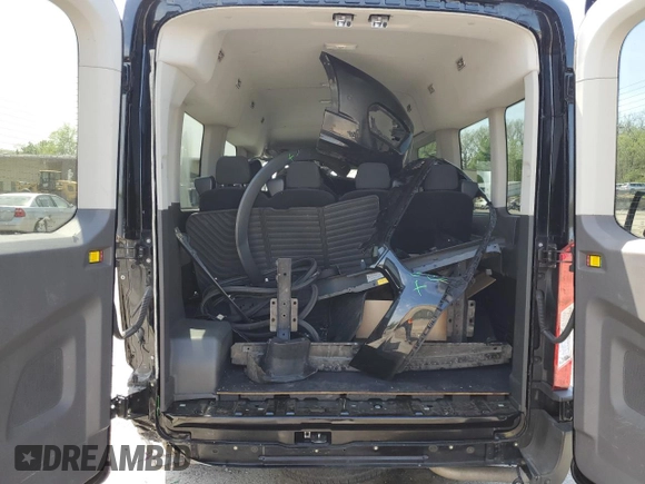 2020 Ford Transit Passenger XL with VIN 1FBAX2C85LKA07259, listed as a Copart auction lot 54928325 with 114,482 mi miles and Salvage title. Bid and sale history available at DreamBid. Image 10.