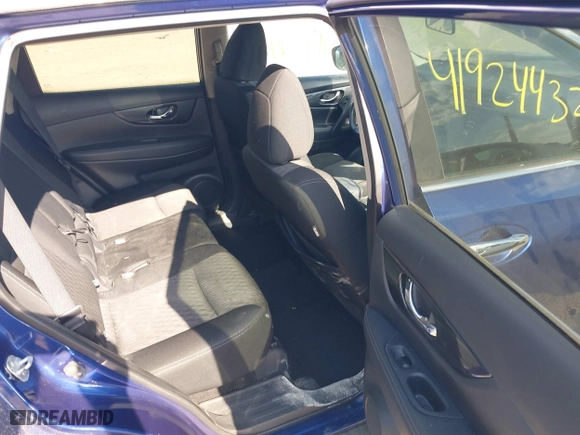 2017 Nissan Rogue S with VIN KNMAT2MTXHP501086, listed as a IAAI auction lot 41924432 with 102,195 mi miles. Bid and sale history available at carsss.com. Image 8.