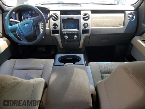 2009 Ford F-150 XL with VIN 1FTRW12889FB46414, listed as a Copart auction lot 57689325 with 197,779 mi miles and Salvage title. Bid and sale history available at DreamBid. Image 8.