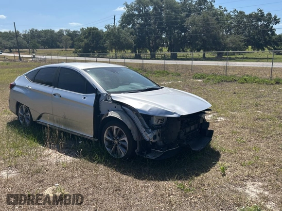 2019 Honda Clarity Plug-In Hybrid with VIN JHMZC5F14KC002619, listed as a Copart auction lot 55531325 with 53,911 mi miles and Salvage Title. Bid and sale history available at carsss.com. Image 1.