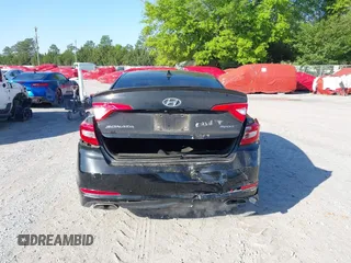 2015 Hyundai Sonata Limited with VIN 5NPE34AFXFH103882, listed as a IAAI auction lot 41946341 with 96,690 mi miles and . Bid and sale history available at carsss.com. Image 16.