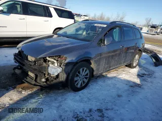 2016 Volkswagen Golf SportWagen TSI S with VIN 3VWC17AU0GM511314, listed as a Copart auction lot 88235545 with 101,392 mi miles and Salvage Title. Bid and sale history available at carsss.com. Image 1.