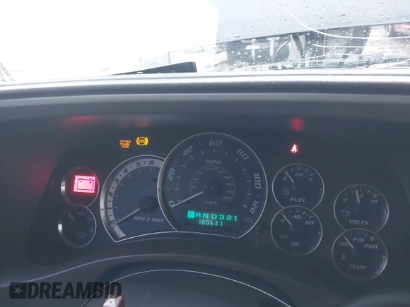 2002 Cadillac Escalade z VIN 1GYEK63N62R205809, wystawiony jako IAAI lot #41090723 z przebiegiem 180 631 mil mil oraz . Historia ofert i sprzedaży dostępna na DreamBid. Obrazek 7.