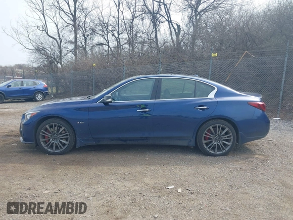 2019 Infiniti Q50 Red Sport 400 с VIN JN1FV7AR5KM830361, выставлен на аукционе IAAI как лот 41775286 с пробегом 51 613 миль миль и . История ставок и продаж доступна на DreamBid. Изображение 15.