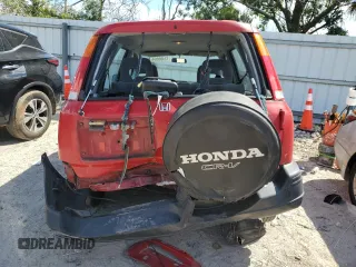 1998 Honda CR-V LX with VIN JHLRD2841WC013087, listed as a Copart auction lot 72480264 with 181,577 mi miles and Salvage Title. Bid and sale history available at carsss.com. Image 6.
