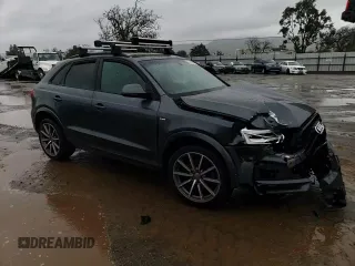 2018 Audi Q3 Premium Plus with VIN WA1JCCFS9JR007624, listed as a Copart auction lot 42453633 with 0 mi miles. Bid and sale history available at carsss.com. Image 12.
