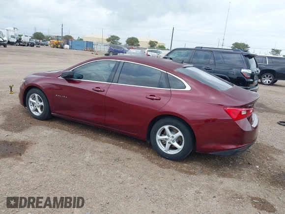2016 Chevrolet Malibu LS z VIN 1G1ZB5ST1GF204974, wystawiony jako IAAI lot #42083674 z przebiegiem 191 691 mil mil oraz . Historia ofert i sprzedaży dostępna na DreamBid. Obrazek 3.