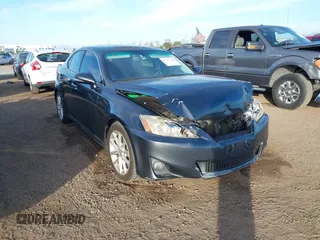 2011 Lexus IS 250 z VIN JTHBF5C28B5139122, wystawiony jako IAAI lot #41107250 z przebiegiem 157 808 mil mil oraz . Historia ofert i sprzedaży dostępna na DreamBid. Obrazek 1.
