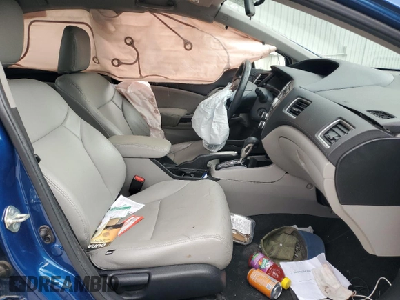 2015 Honda Civic Sedan LX with VIN 19XFB2F54FE246102, listed as a Copart auction lot 50583465 with 107,235 mi miles and Salvage Title. Bid and sale history available at carsss.com. Image 7.
