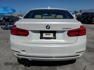 2017 BMW 3 Series 330i with VIN WBA8B9C39HK885321, listed as a Copart auction lot 52543705 with 18,349 mi miles and Salvage Title. Bid and sale history available at carsss.com. Image 6.