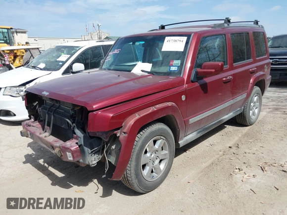 2007 Jeep Commander Overland with VIN 1J8HG68257C658874, listed as a IAAI auction lot 41738794 with 236,096 mi miles and . Bid and sale history available at DreamBid. Image 2.