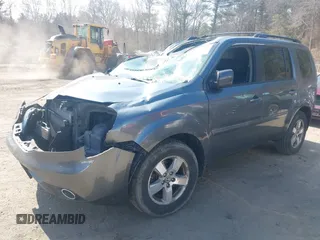2012 Honda Pilot EX-L with VIN 5FNYF4H75CB045693, listed as a IAAI auction lot 41795689 with 200,686 mi miles and . Bid and sale history available at DreamBid. Image 2.
