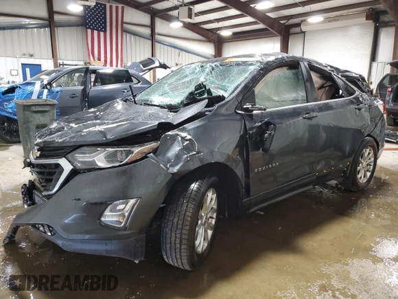 2021 Chevrolet Equinox LT with VIN 3GNAXUEV5ML379766, listed as a Copart auction lot 52400215 with Not Provided miles and Salvage Title. Bid and sale history available at DreamBid. Image 1.