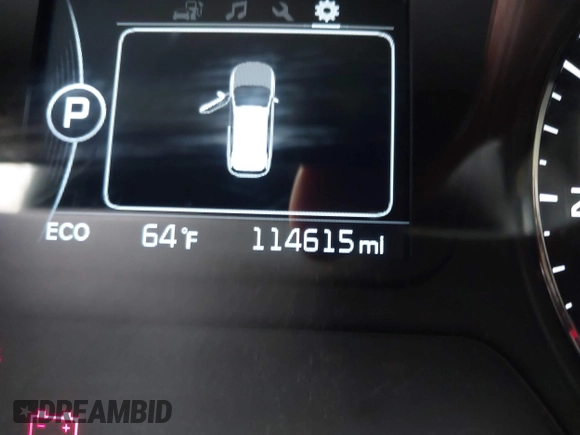2016 Kia Sorento EX with VIN 5XYPH4A5XGG159444, listed as a IAAI auction lot 42083829 with 114,615 mi miles and . Bid and sale history available at DreamBid. Image 16.