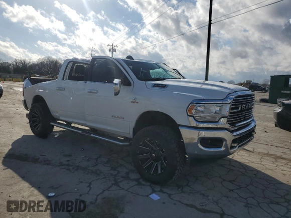 2020 Ram 2500 Big Horn with VIN 3C6UR5DL0LG294189, listed as a Copart auction lot 43410485 with 80,007 mi miles and Salvage title. Bid and sale history available at DreamBid. Image 4.