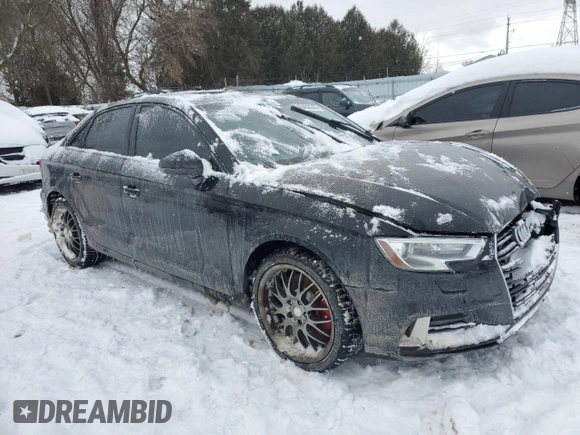 2019 Audi A3 Sedan Premium with VIN WAUBEGFF0KA121944, listed as a Copart auction lot 45492645 with 110,528 mi miles and Salvage Title. Bid and sale history available at carsss.com. Image 4.