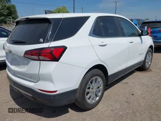 2023 Chevrolet Equinox LT with VIN 3GNAXKEG3PS124856, listed as a IAAI auction lot 42055575 with 20,308 mi miles and . Bid and sale history available at carsss.com. Image 4.