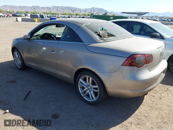 2009 Volkswagen Eos Lux with VIN WVWFA71FX9V024731, listed as a IAAI auction lot 42047754 with 112,942 mi miles and . Bid and sale history available at DreamBid. Image 3.