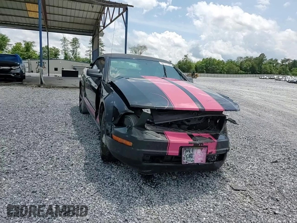 2007 Ford Mustang Deluxe with VIN 1ZVFT84N875303169, listed as a Copart auction lot 58171305 with 205,112 mi miles and Salvage title. Bid and sale history available at DreamBid. Image 13.
