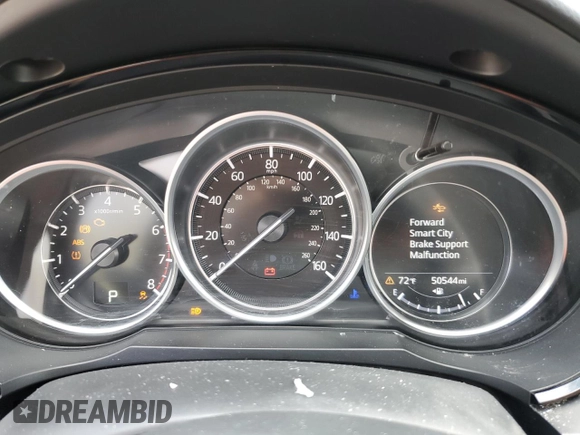 2023 Mazda CX-9 Touring Plus with VIN JM3TCBAY1P0659517, listed as a Copart auction lot 56396565 with 50,544 mi miles and Salvage title. Bid and sale history available at DreamBid. Image 9.
