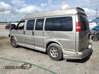 2003 Chevrolet Express Cargo YF7 Upfitter z VIN 1GBFG15T631188217, wystawiony jako Copart lot #56714475 z przebiegiem Nie podano mil oraz Szkody całkowita. Historia ofert i sprzedaży dostępna na DreamBid. Obrazek 2.
