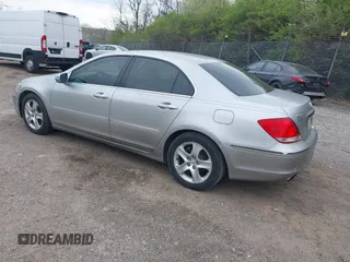2008 Acura RL Tech Pkg with VIN JH4KB16698C003234, listed as a IAAI auction lot 42016577 with 1 mi miles. Bid and sale history available at carsss.com. Image 3.