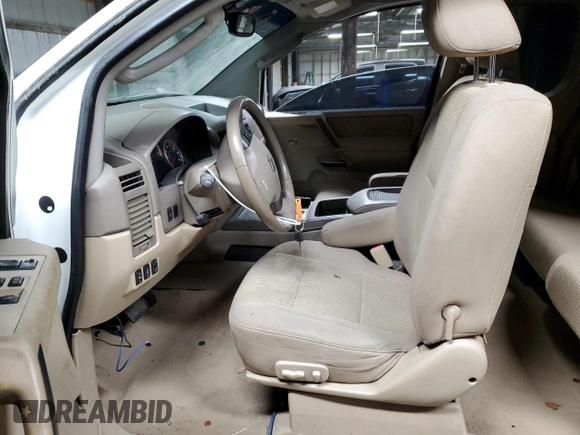 2008 Nissan Titan SE with VIN 1N6BA06A08N322185, listed as a Copart auction lot 83219094 with 133,368 mi miles and Salvage Title. Bid and sale history available at carsss.com. Image 7.
