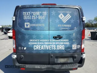 2019 Ford Transit Passenger XL z VIN 1FBZX2ZM9KKA05682, wystawiony jako Copart lot #52527555 z przebiegiem 80 981 mil mil oraz Szkoda całkowita • Salvage title. Historia ofert i sprzedaży dostępna na DreamBid. Obrazek 6.